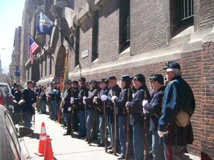 The Battalion returns to the 69th's Armory